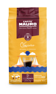 Caffé MAURO Classico, mletá káva, 250 g